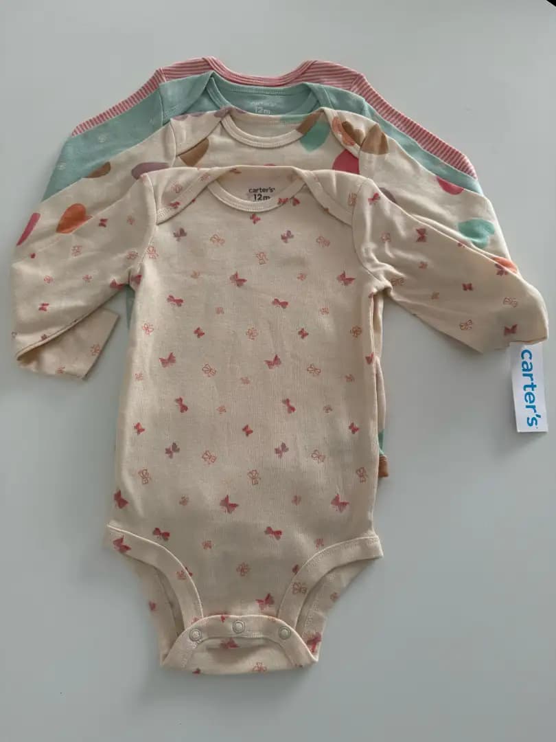 Set de bodys manga larga