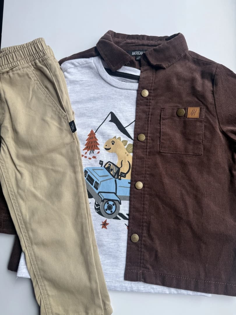 Conjunto chaqueta de pana