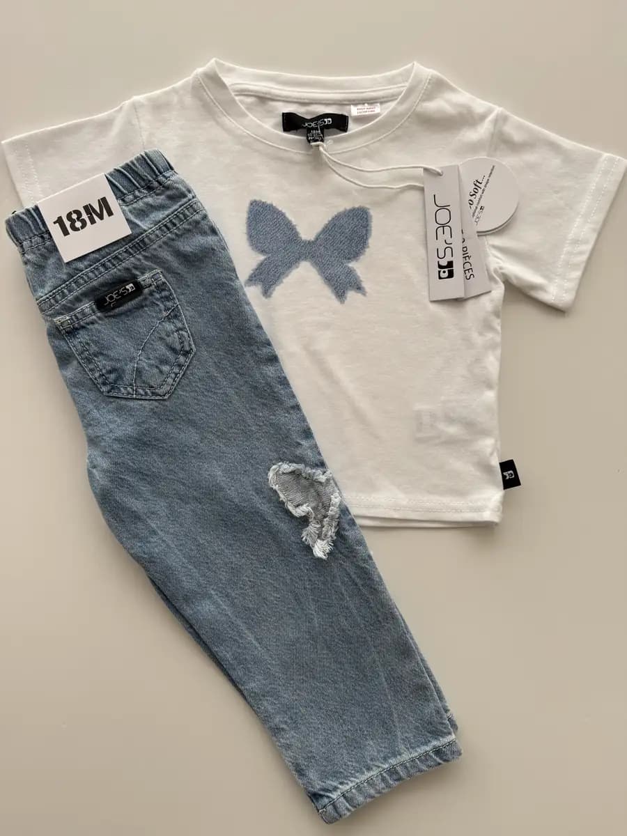 Conjunto de jean azul